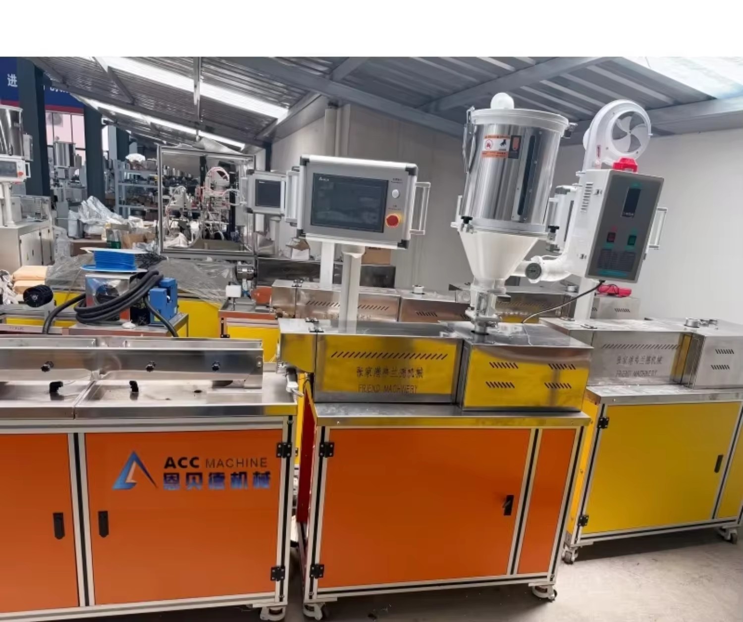 Mini 3D Single Screw PLC Engine PLA ABS Filament Extrusion Equipment Easy Move Disassemble Assemble Unit Scientific Research