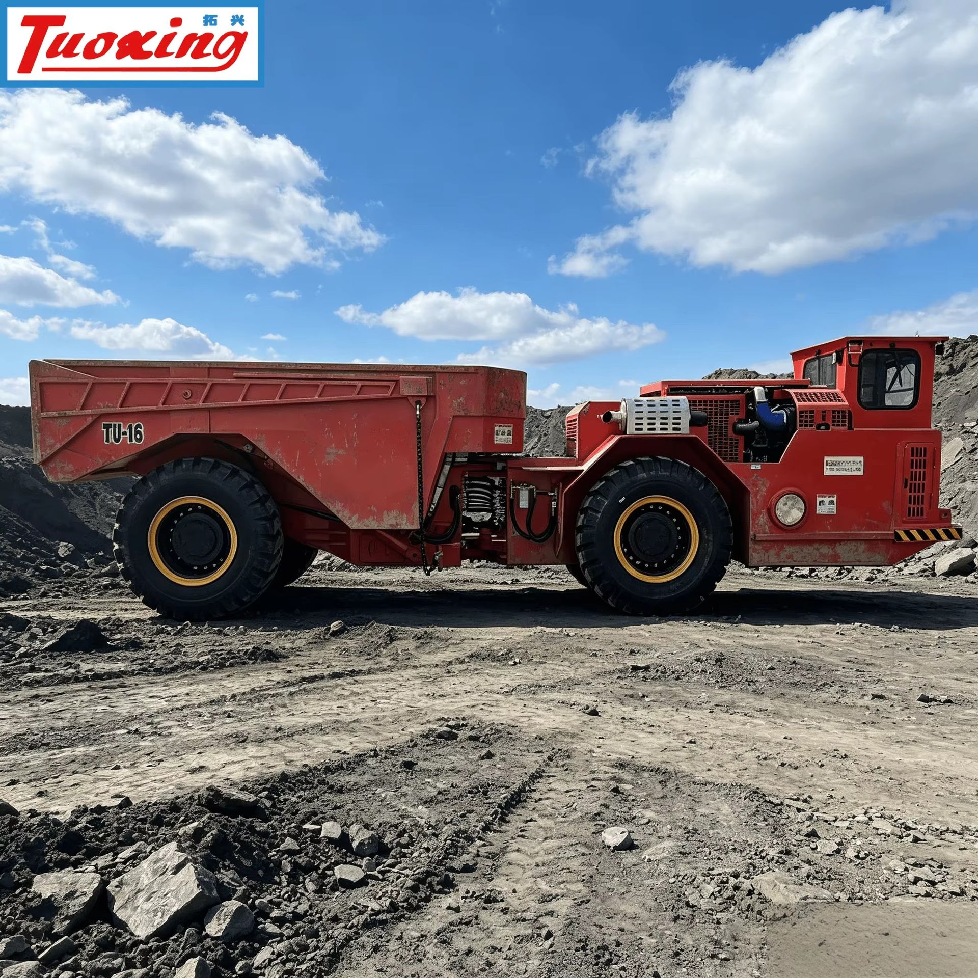 TU-16 Excellent Energy Saving Antifreezing for Underground Mining Machine Marble Underground Mining Truck