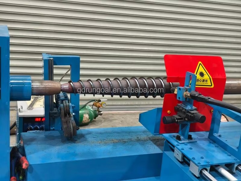 Helical Pile Machine for House Foundation Steel Ground Screw Piles Production 220V/380V 2.2 Power