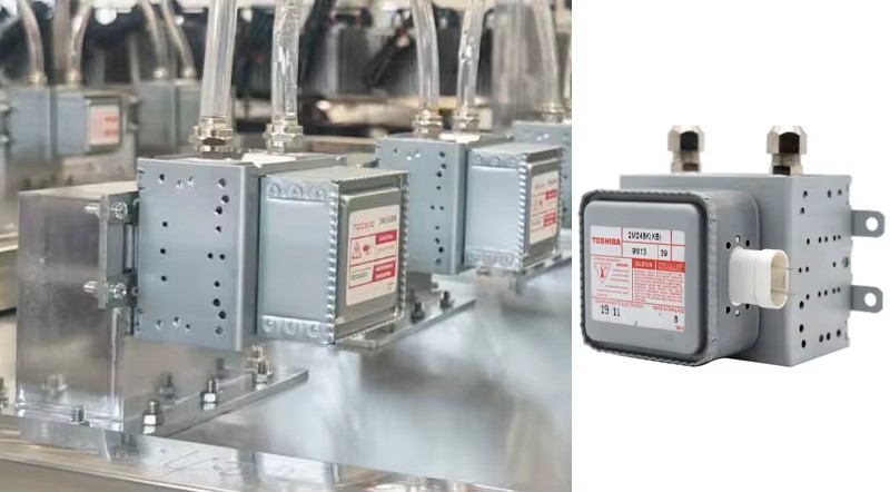 Tunnel-type Mixed Grains Microwave Drying Oven Machine Equipment Line Price