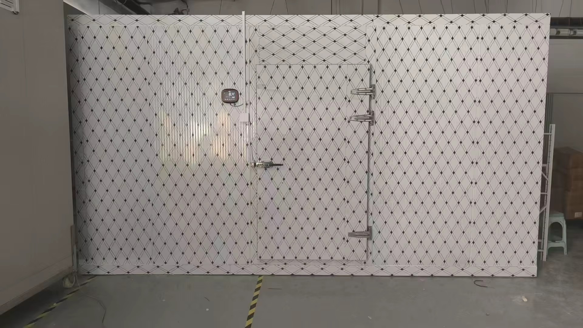 Factory Cold Storage Room Equipped with Branded Emerson Bitzer Compressor Custom Panel Thickness and Refrigeration Mode