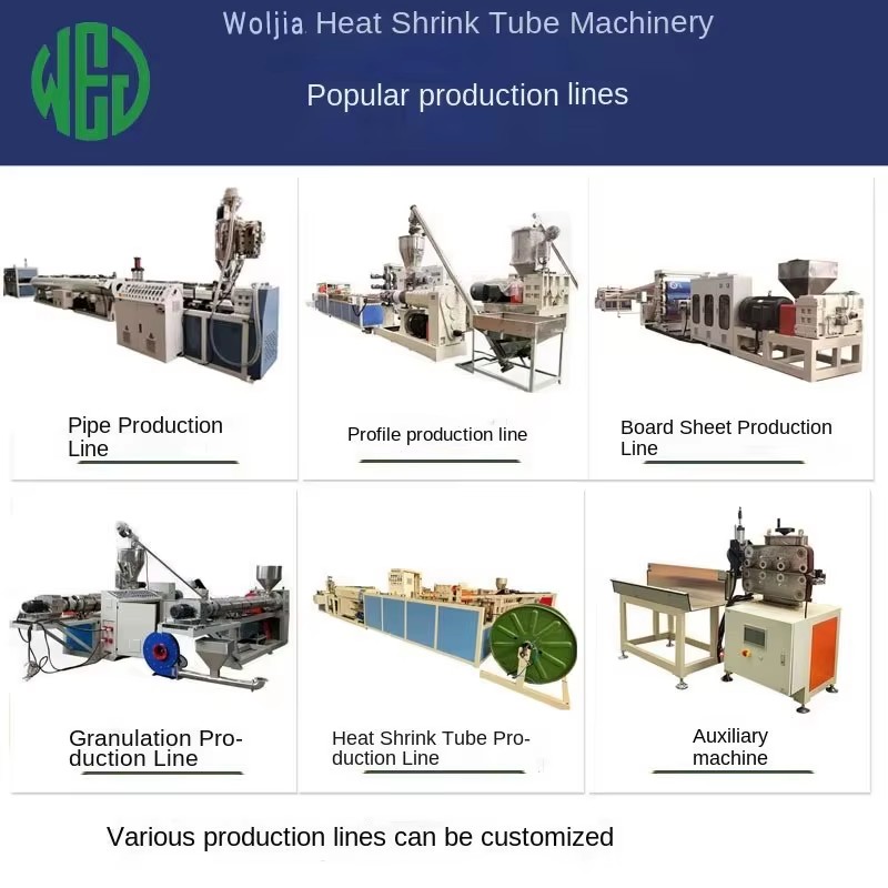 Production Equipment for Heat Shrink Tubes Used in Lithium Battery Packaging - Plastic Pipe Extruder