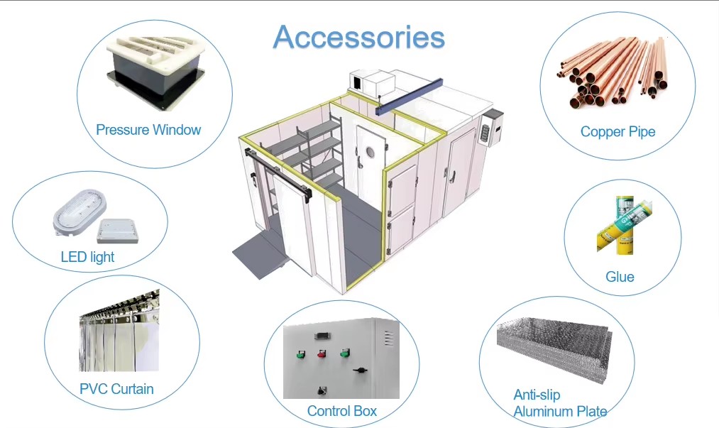 Manufacture Good Quality Cold Storage Complete Equipment Refrigeration Unit Cooling Room for Fruits for Sale