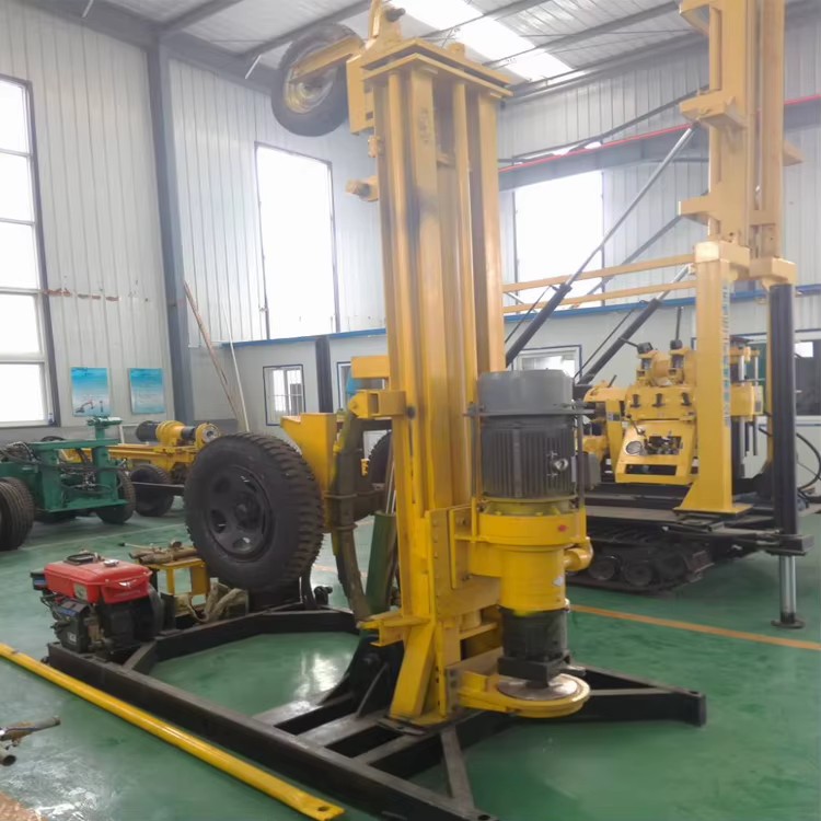200m Factory Direct Sale Hydraulic diesel Water Well Drilling Rig Mine Drilling Rig