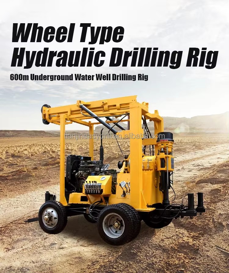Drill XY-2B Mine and Geotechnical Diamond Core Drilling Rig & Water Well Drilling Machine Stainless Steel Forged