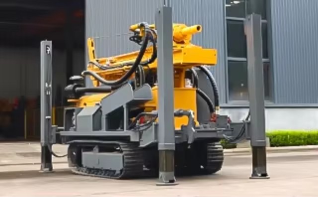 FY-260 Crawler Mine Drilling Rig Hydraulic Borehole Drill Machine Tunnel Construction Equipment