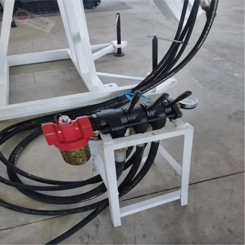 Slope Support Open-pit Water Well Mining Core Drilling Rig Hydraulic Driven Down the Hole Rig with Bearing Max 100m Depth