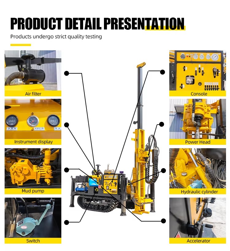 2025 Core Drilling Rig Machine Hydraulic Mine Drilling Rig Machine Exploration Core Drilling Rig