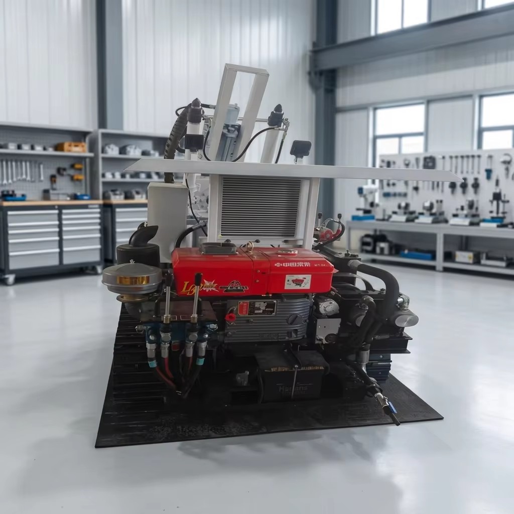 TengDa KQL90 Diesel-Powered Full Hydraulic Crawler DTH Drill Rig Gearbox Engine | 65-140mm Hole 60-150m Depth Mining Ventilation