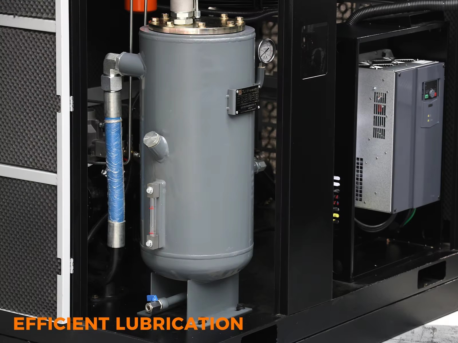 UMWAir Energy Saving 22kw 30HP Screw Air Compressor 16 Bar for Fiber Laser Cutting Machine 2.2m3/min High Flow