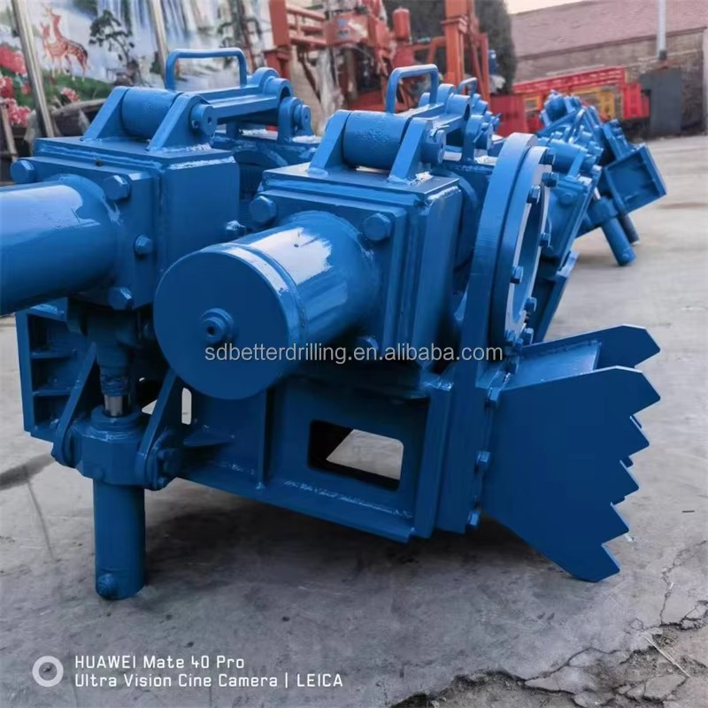 Gripper/Clamp for Drill Rig Machine in Mining Work Project