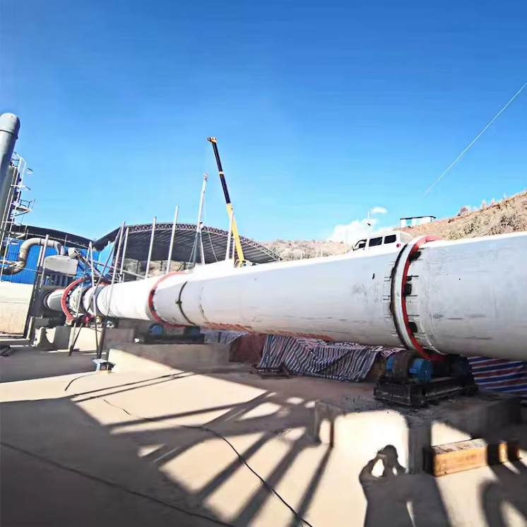 Small Rotary Kiln Sale Natural Gas Rotary Kiln Catalyst Direct Fired Continuous Rotary Kiln 100 TPD