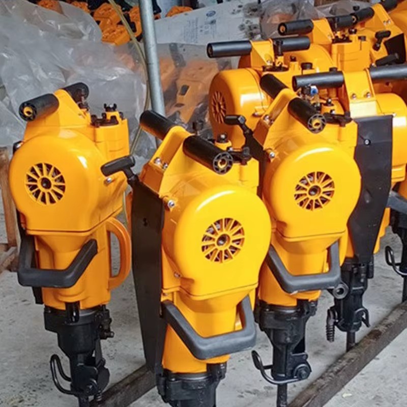Multi-scene Applicable Self Dust Removal Gasoline Rock Drill for Plain Mountain Plateau Operations