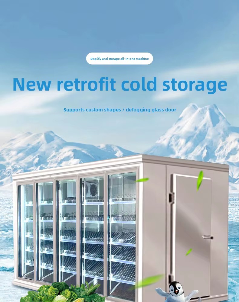 Retrofit-style Solar Container Cold Storage Complete Equipment Compressor Energy-saving Beverage Floral Fruit Preservation