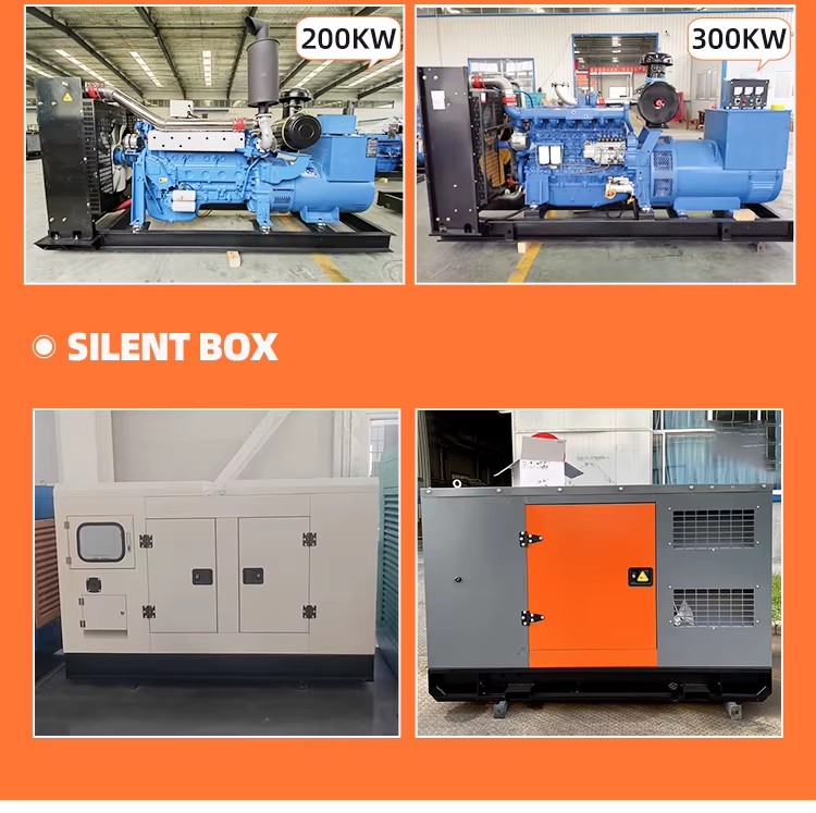 High Performance Stable Generator Set for Power Supply and Daily Emergency Electricity Use