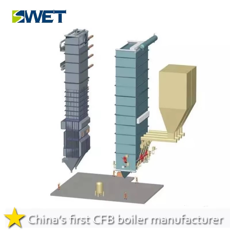 Best Sell Electricity Generator Power Plant Plant Charcoal CFB Steam Boiler