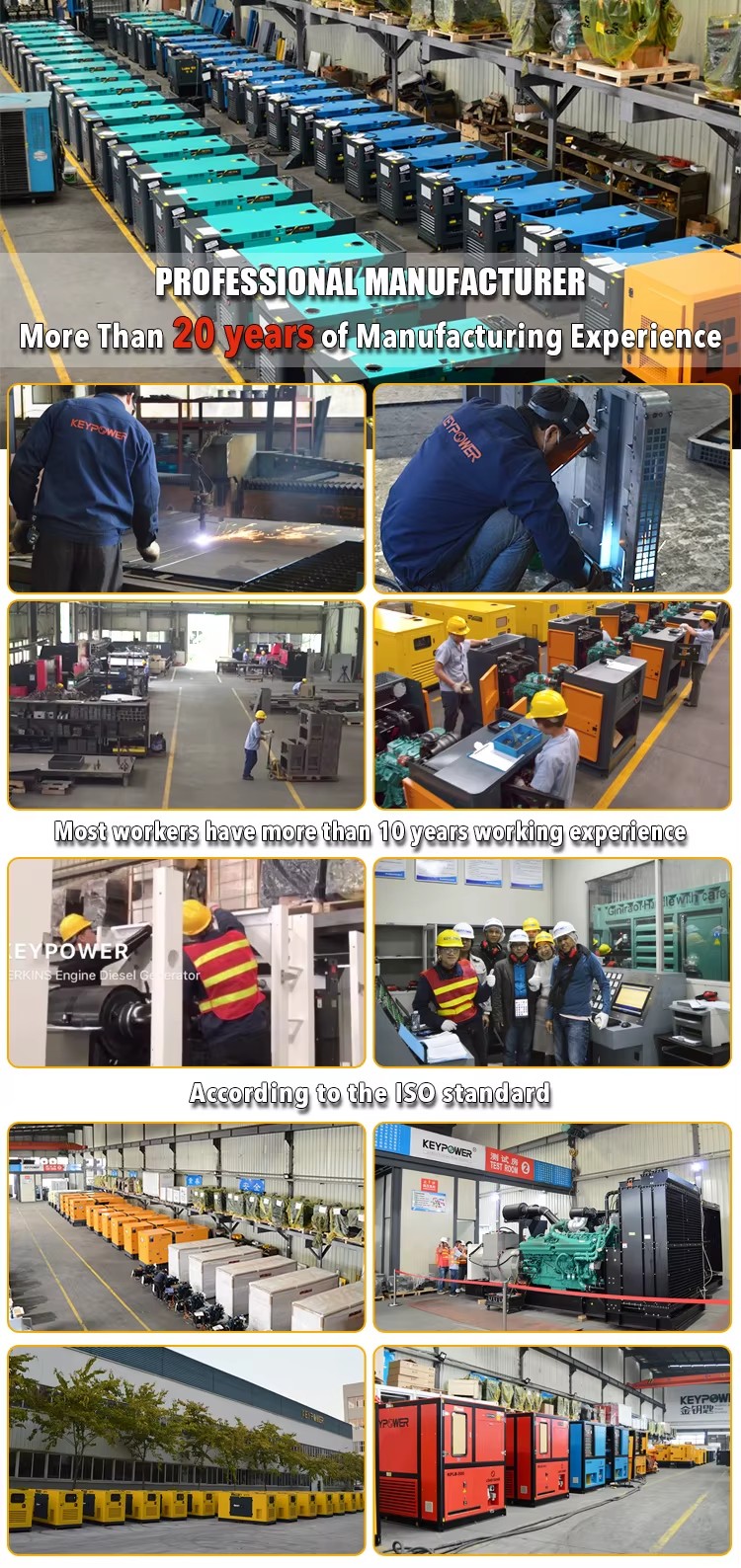 Electricity Generation 50kva Three Phase Diesel Silent Genset Prices