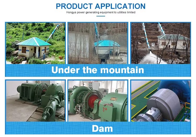 300kw 100 kw Free Electricity Energy Hydro Water Turbine Generator Power Plan Design