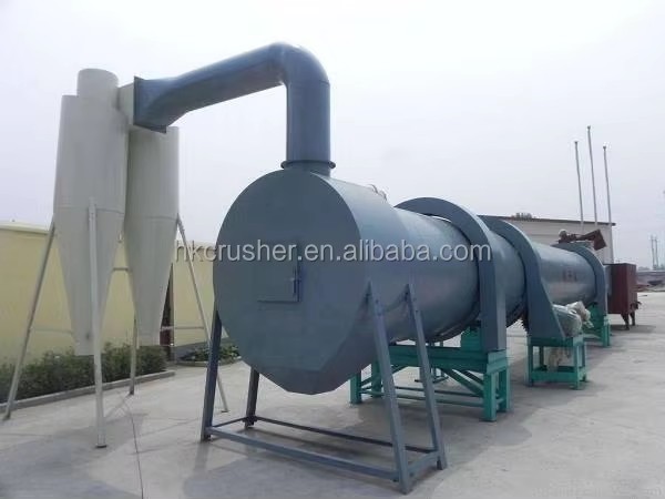 Energy-saving 0.5-40 Tph Sawdust Drying Equipment Single Drum Sawdust Dryer Sawdust Drum Dryer