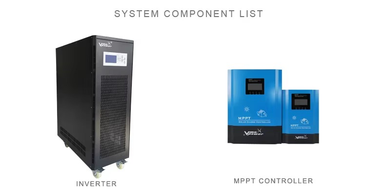 OEM Factory 20kW Grid Hybrid Power Generator System MPPT Controller Monocrystalline Silicon Home Use 20KVA 85% Efficiency 5-Year