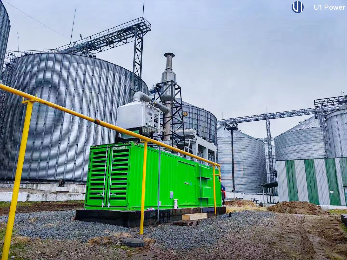 2025 Breakthrough Generating Electricity Engine Green Power Plant Natural Gas Generator Mini Gas-turbine