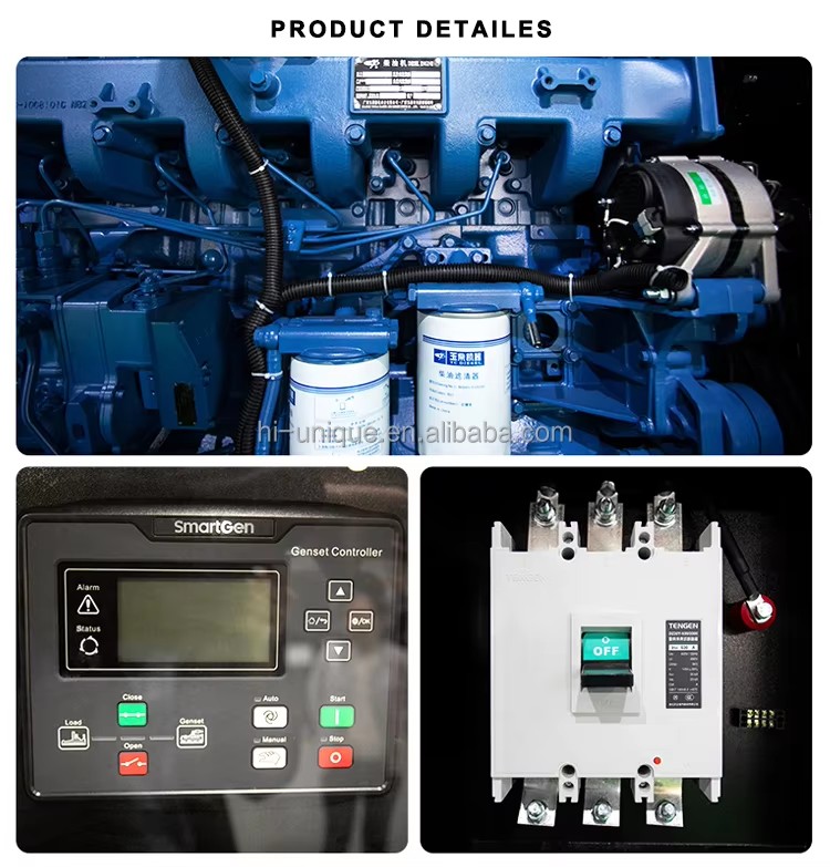 Factory Direct 20KW 30KW diesel Generator Set Single 3 Phase Electricity Free Energy Silent Diesel Generator 50-100KW