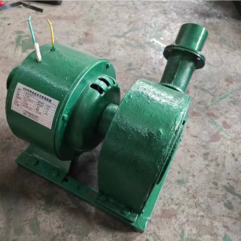1KW Pelton Turbine Generator for Industrial Use 110V/220V with 10-25m Water Head