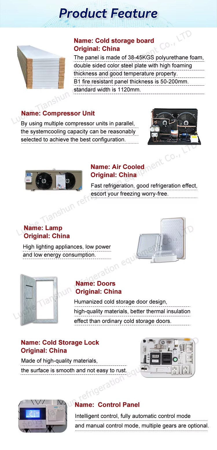 100 Tons Cold Storage/ 10tons Freezer Room Cold Storage/ 20ton Cold Room