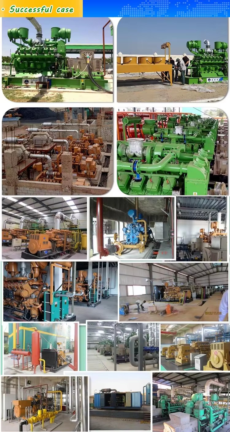 Micro CHP 30kw 40kw 50kw 60kw 80kw 200kw 400 Kw 500 Kw 600kw 1MW Natural Gas Elctricity Generator for Home
