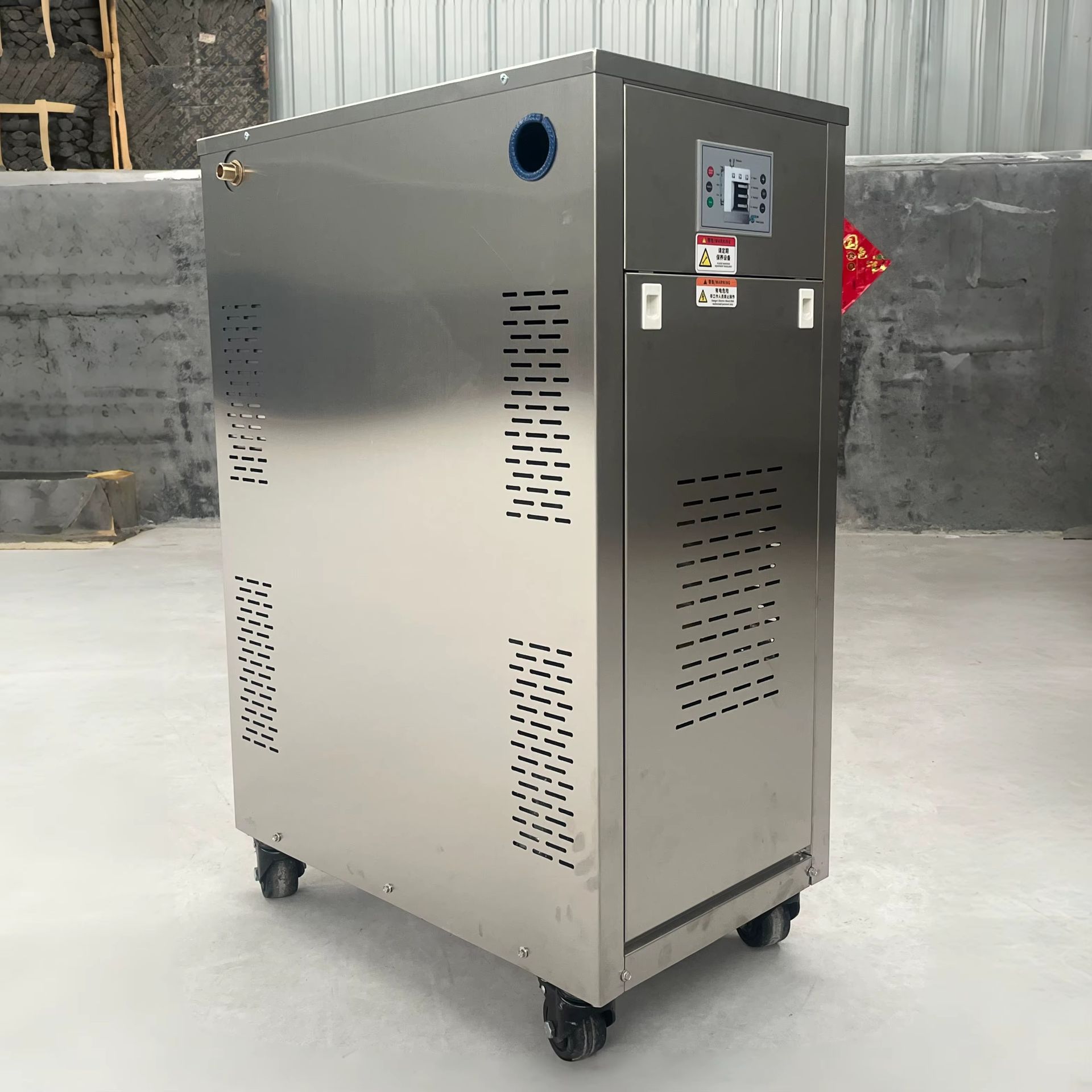 Industrial Electric Steam Boiler 500kg/h High Efficiency Automatic Steam Generator Stainless Steel Construction Boiler