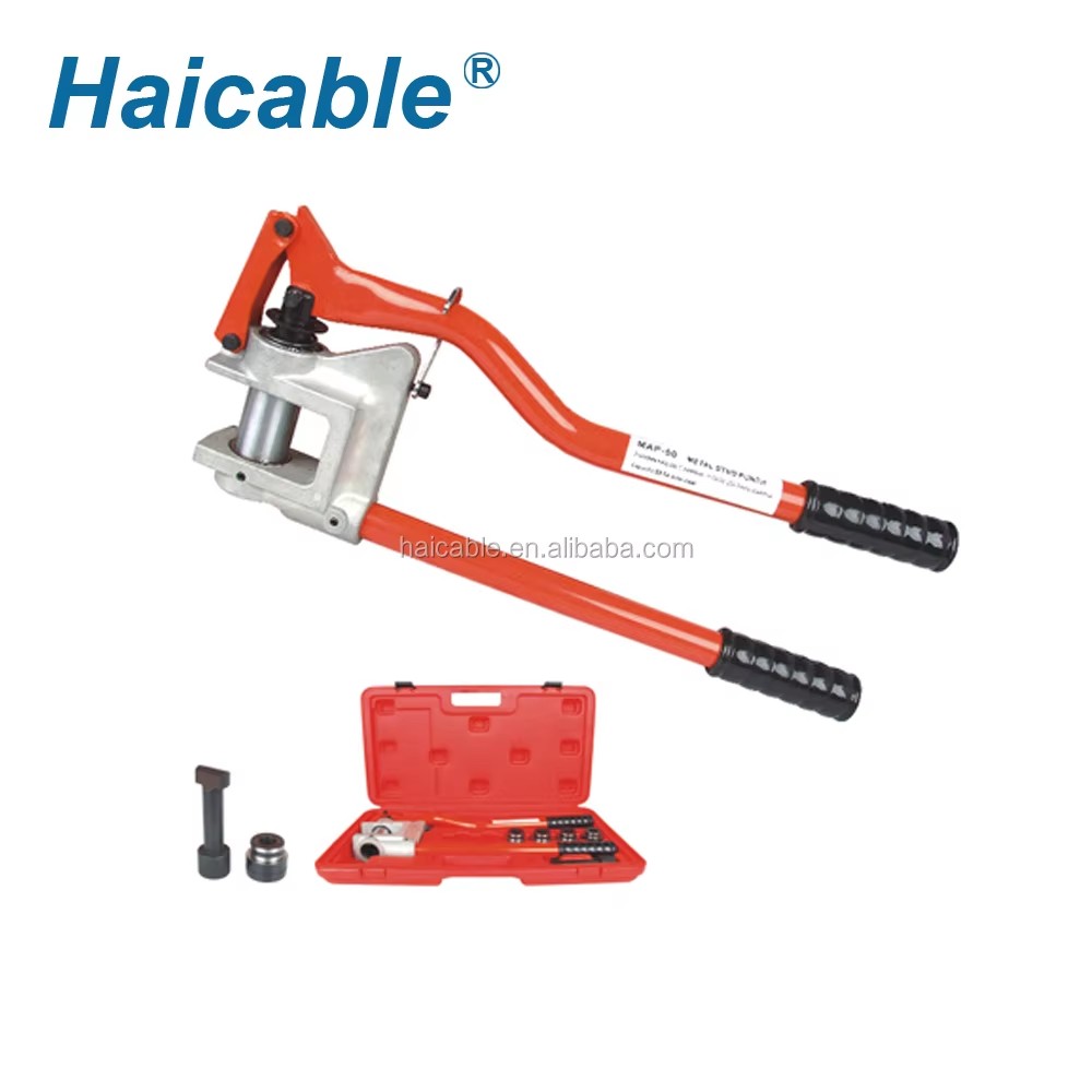 Knockout Punch Set MAP-50 Heavy Duty Metal Hole Punch Plier