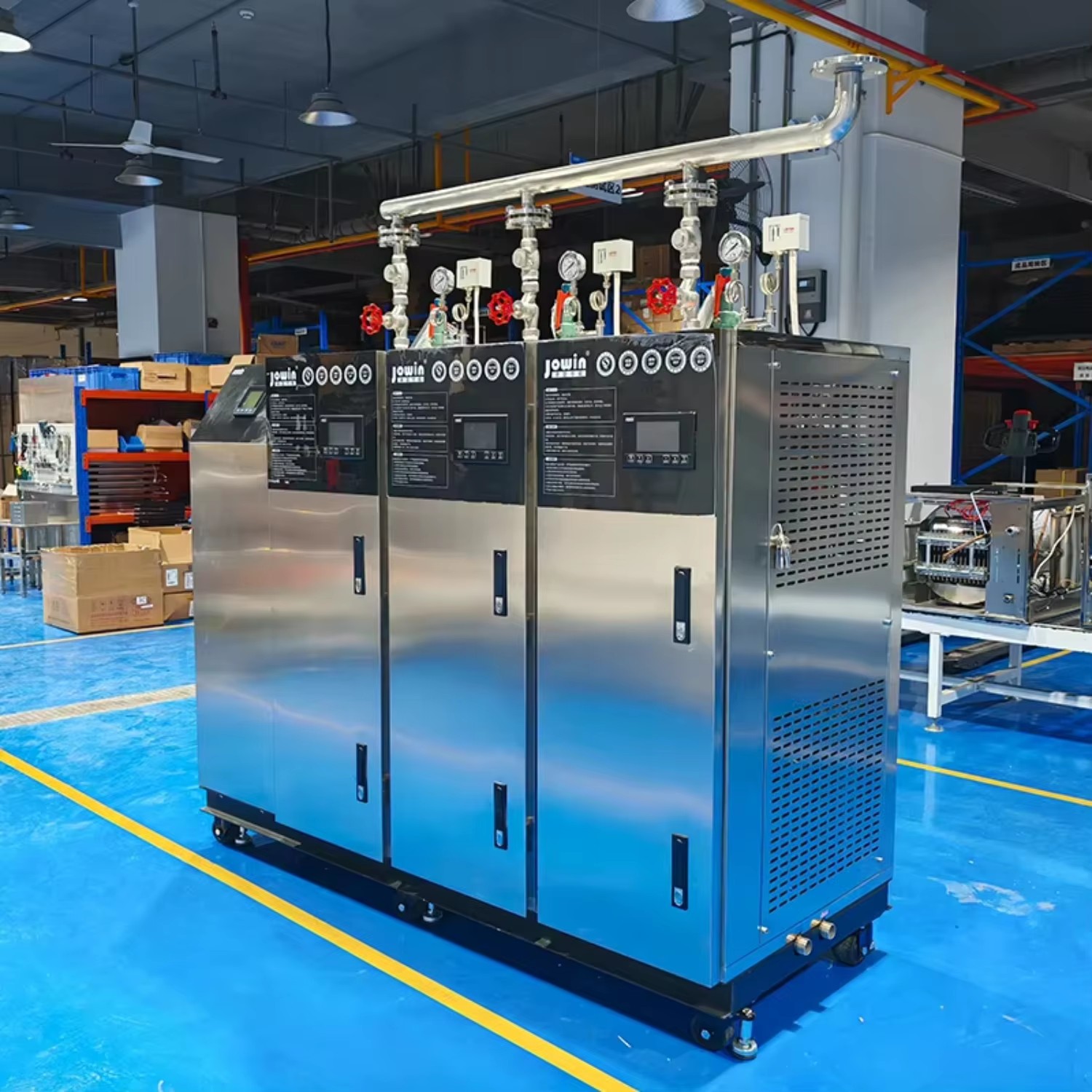 0.7MPa High Pressure Modular Gas Steam Generator 288KW 400kg/h 304 Stainless Steel Save Energy 20%-40% for Bathing and Sauna