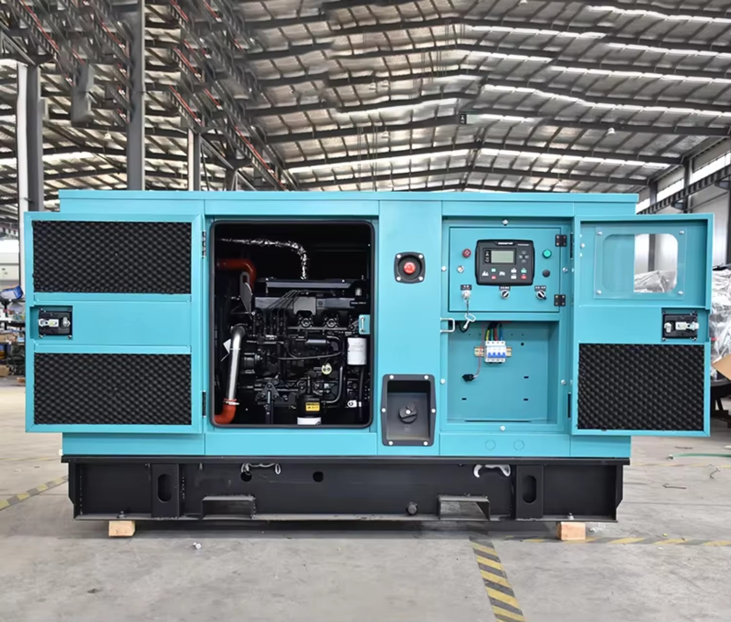 CE ISO 30kVA Diesel Generator Open Type 24 kW Generator Home Power Solution 3 Phase 400V with SmartGen Control System