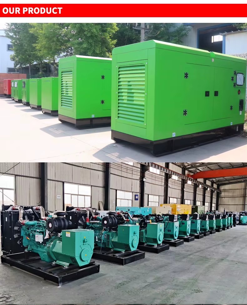 Isuzuu 20kW 30kVA 50kVA 1800 RPM 100% Efficiency ATS Self-starting Electrically Controlled Water-Cooled Silent Diesel Generator