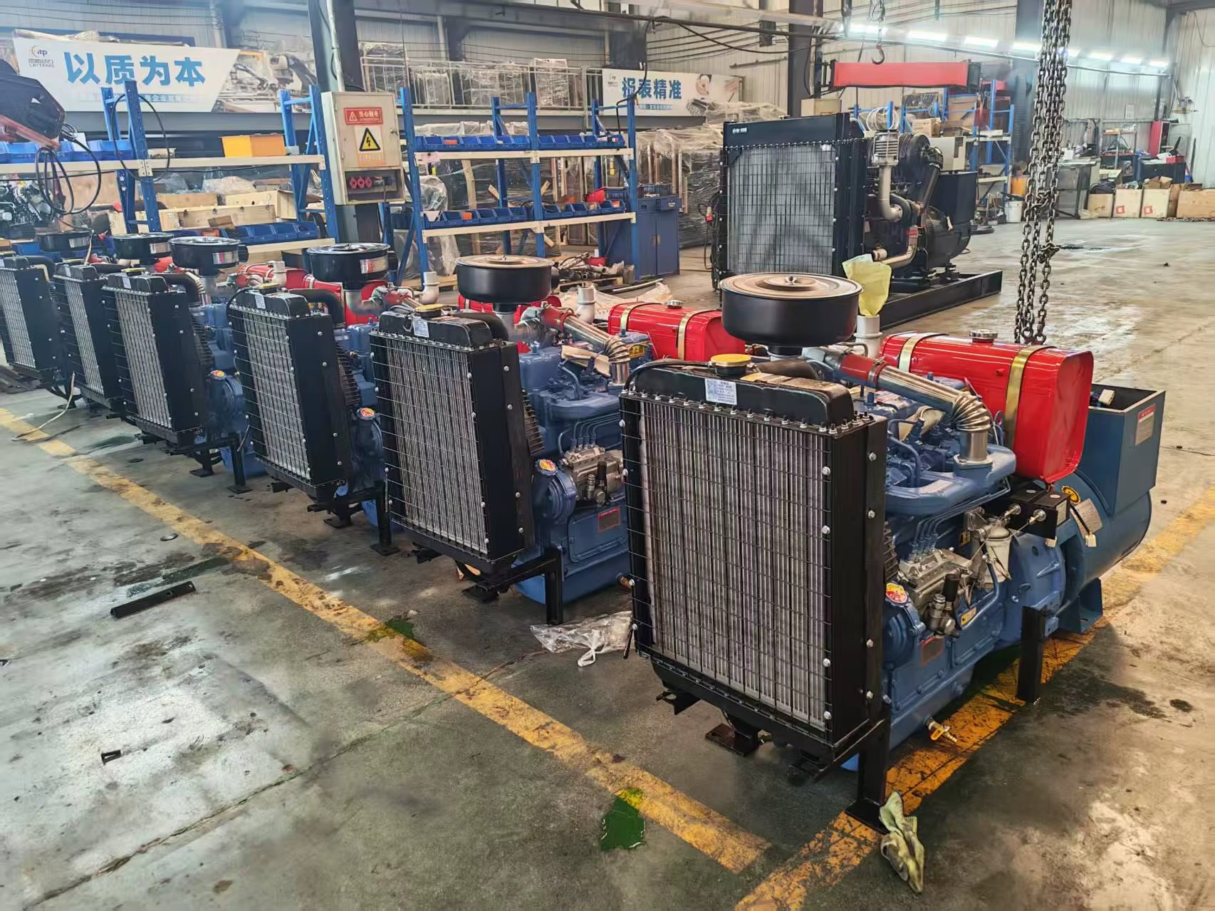 Diesel Engine Water Cooling Four Stroke Generator for Electricity Supply for Industrial Use