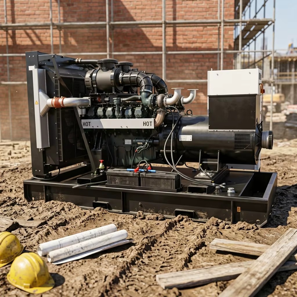 Poweronly High Quality Open Type Diesel Generator Set 20kva 30kva 50kva 60kva 80kva 100kva Magnetic Genset Home ATS 3 Phase Auto
