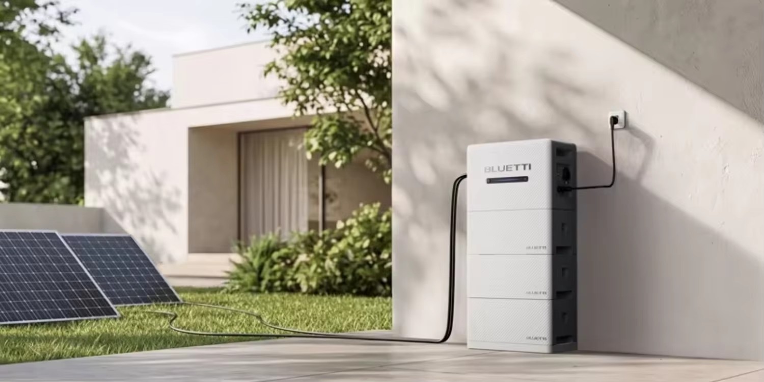 BLUETTI Balco 260 2.56kWh Balcony Solar Storage System 2400W PV Input 4 MPPT Plug and Play for Apartment Home Energy Saving