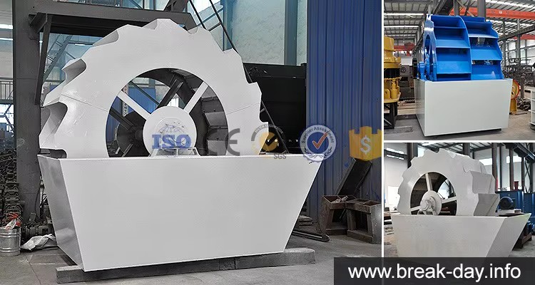 50-180TPH River Stone Sand And Gravel Wheel Bucket Sand Washing Machine Sand Washer Price