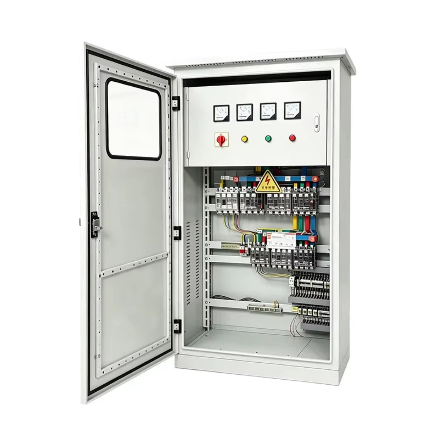 3P 1000A ATS Main Distribution Enclosure (MDP) IP55 Rated Protection Three-Phase Four-Wire Layout for Industrial Applications