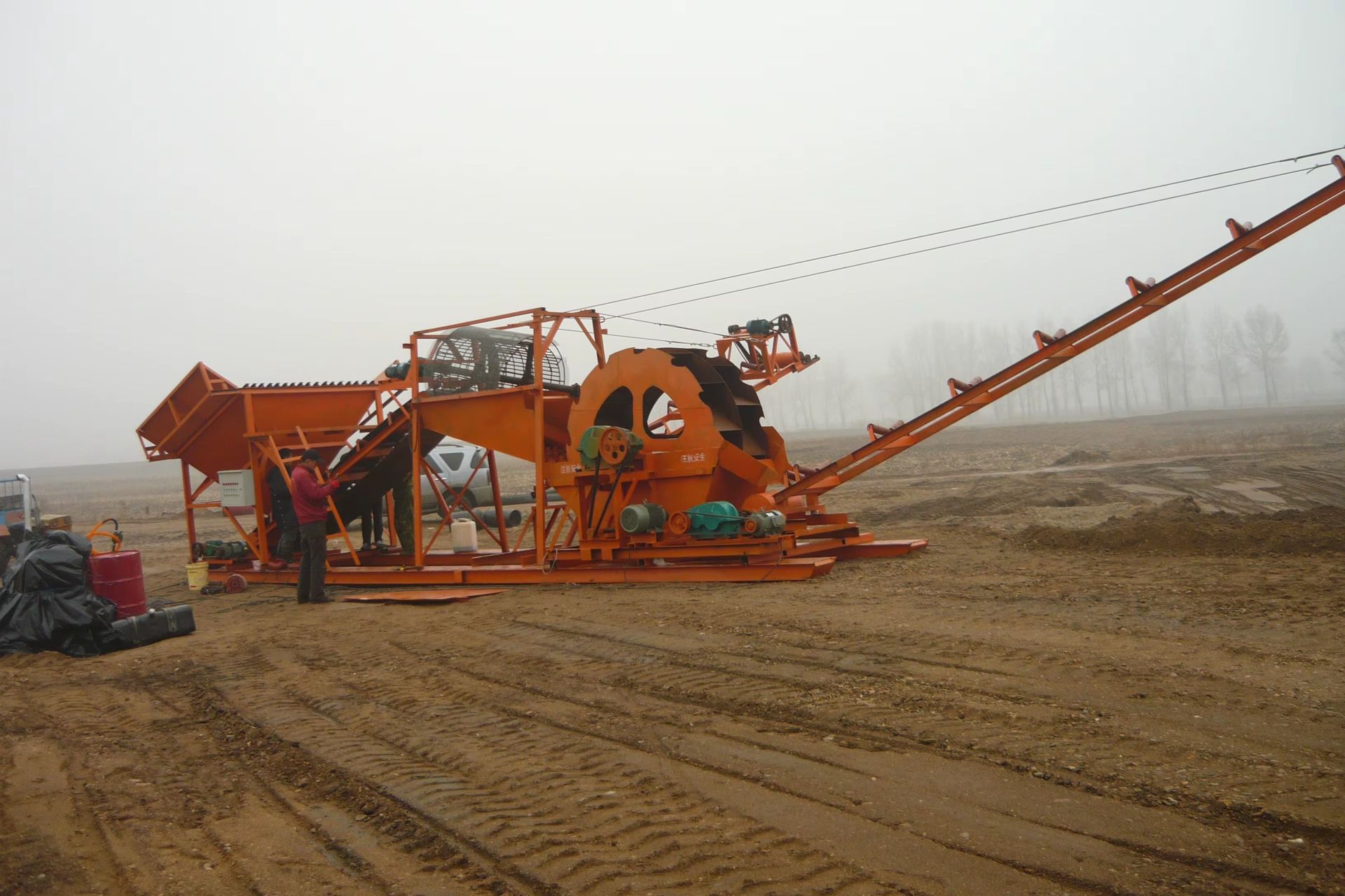 50-200TPH Sand Washer Beach Sand Cleaner Sand Removal Machine Price