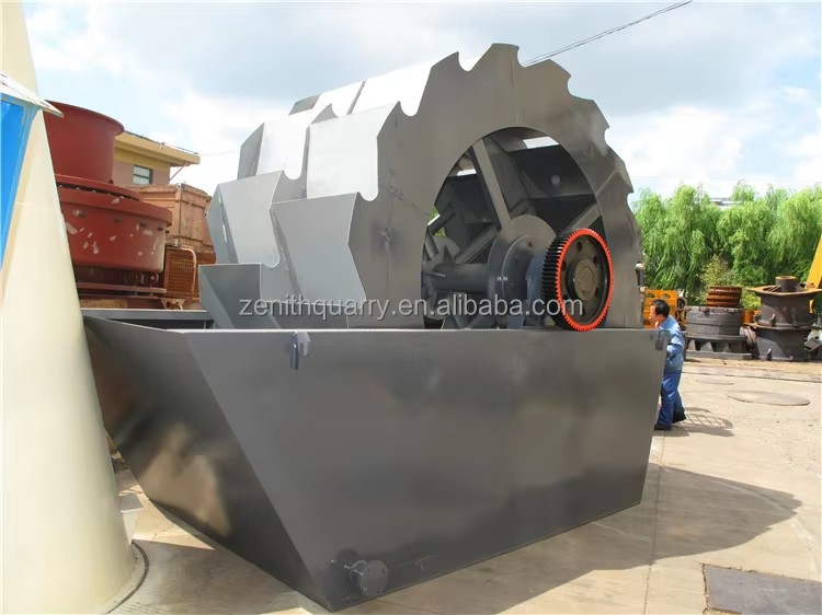 Portable Gold Wheel Silica Sand Washing Machine Equipment Silica Sand Monazite Washing Plant Sand Washing and Drying Machine