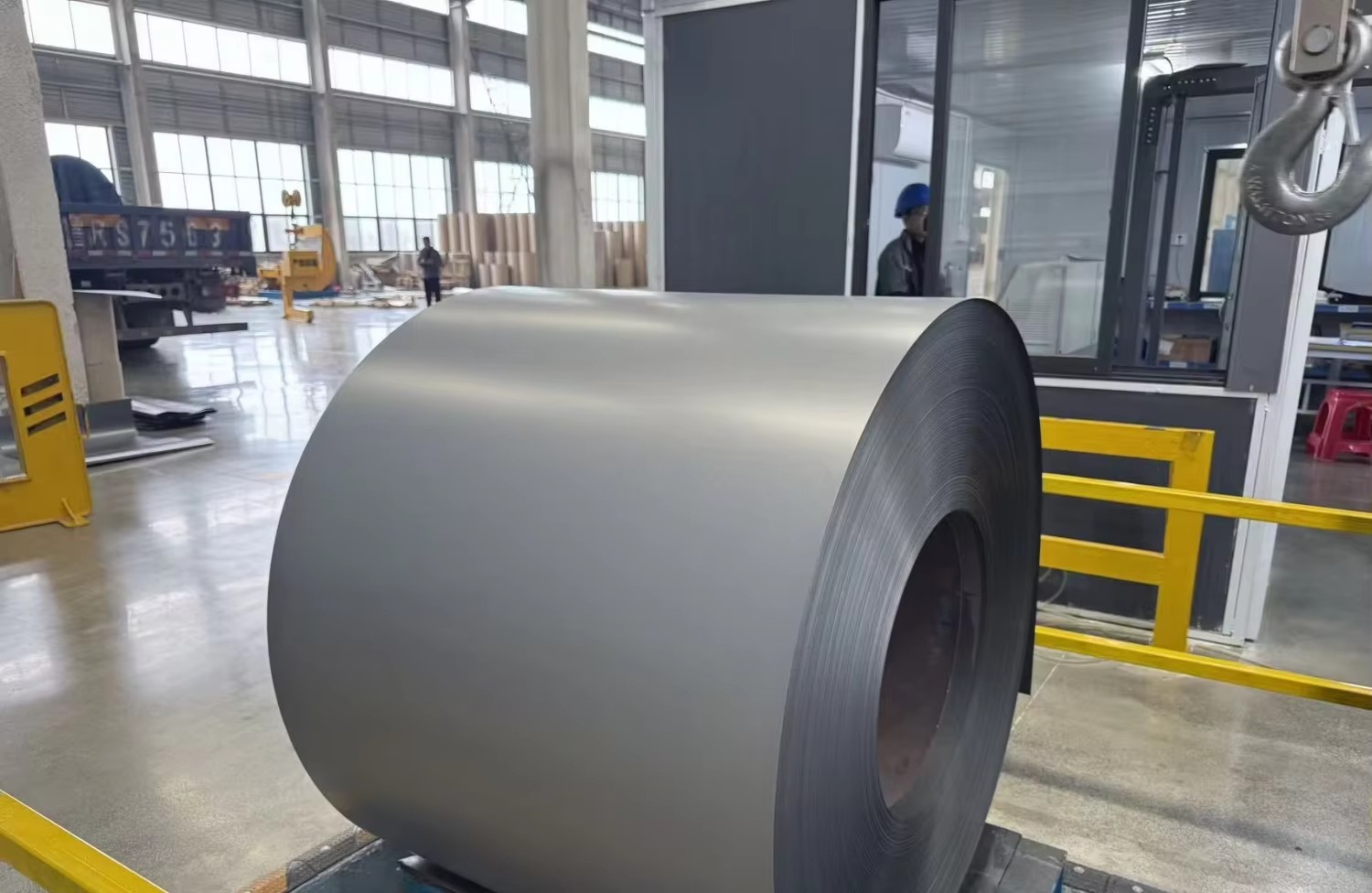 In-stock 1000 Series Aluminum-magnesium-manganese Alloy Coil 08mm Thick Orange Ice Gray Baked Enamel Surface Treated Pipe