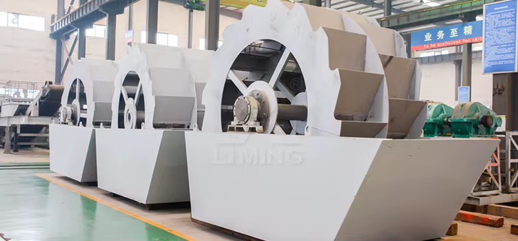 High Efficiency High Capacity 150tph Quartz Sand Washer Equipment Sand Washing Machine
