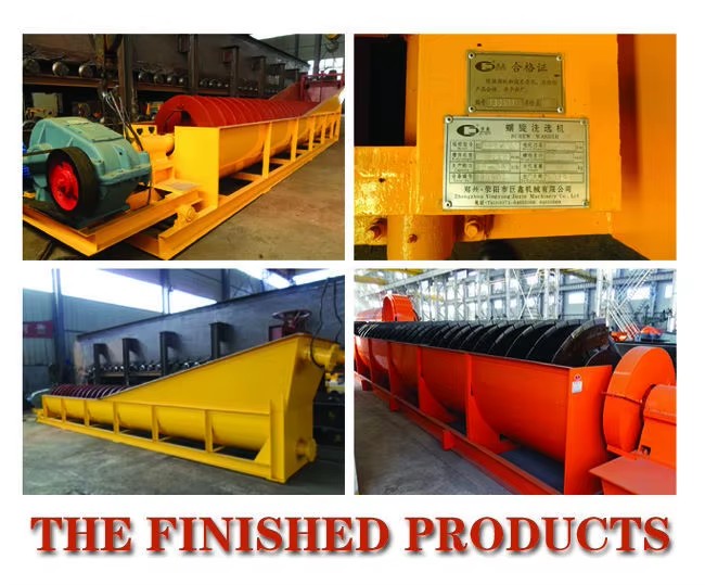 High Efficiency Screw Industrial Salt/ Table Salt / Sand Stone Washing Machine