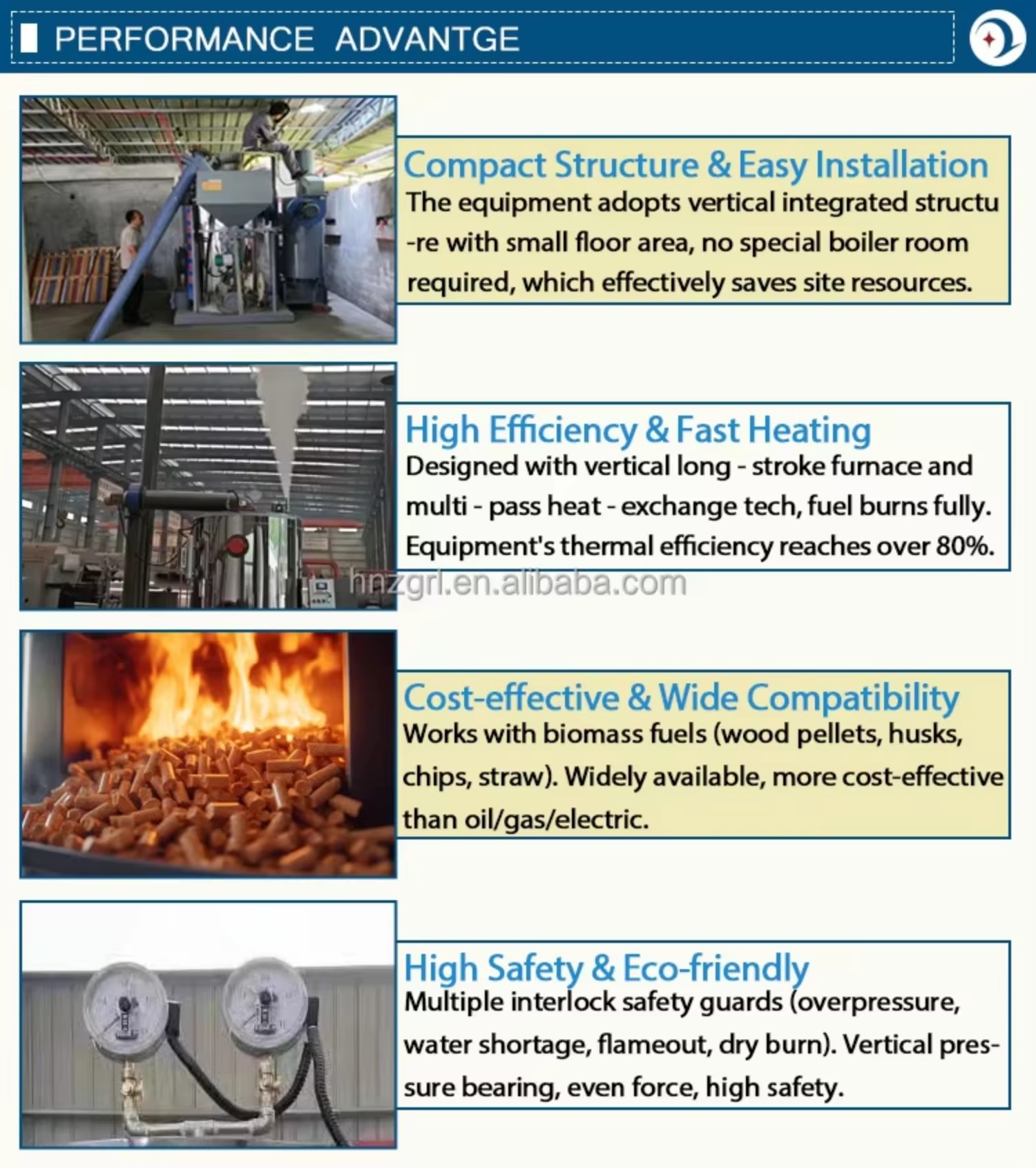 Spot Vertical Biomass Steam Boiler Stainless Steel Automatic Energy Saving Agricultural Forestry Pellet Fuel Industrial Use