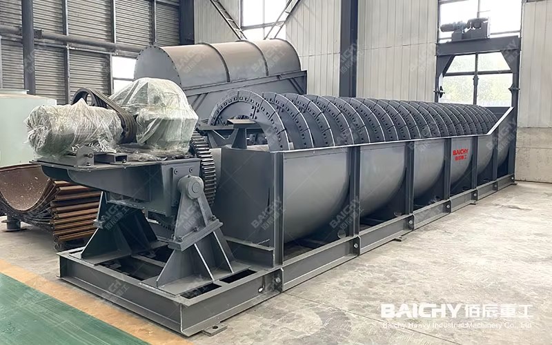 High Efficiency Professional Newest XL Series Reliable Screw Sand Washer Continuous Mineral Spiral Sand Washing Operation