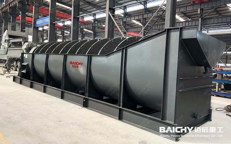 High Efficiency Professional Newest XL Series Reliable Screw Sand Washer Continuous Mineral Spiral Sand Washing Operation