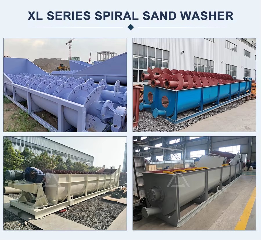 Wholesale Large-Scale High Efficiency Spiral Sand Washer and Stone Washer with Gear and Pump Core Components for Ore Application