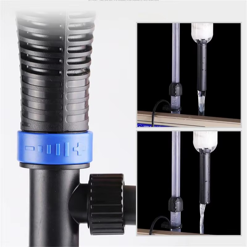 Aquarium Electric Syphon Operated Fish Tank Sand Washer Vacuum Gravel Water Changer Siphon Filter Cleaner Fish Tank Tools
