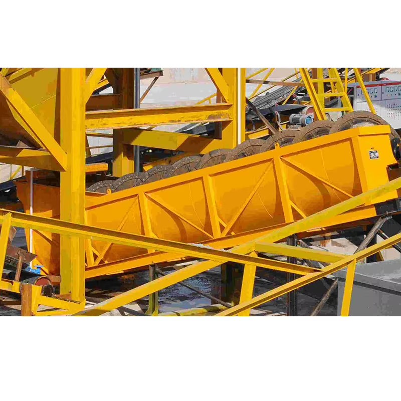 Spiral Sand Washer 30-50t/h Capacity AC Motor Easy Maintenance Sand Washing Machine for Sand Making Plant